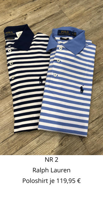 NR 2 Ralph Lauren Poloshirt je 119,95 €