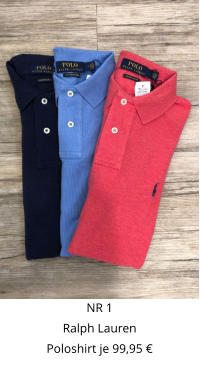 NR 1 Ralph Lauren Poloshirt je 99,95 €